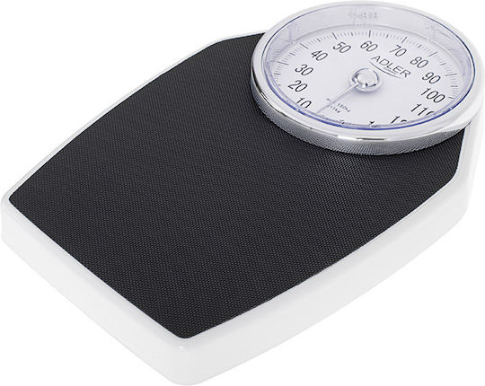 Adler Mechanical Bathroom Scale Black AD-8177