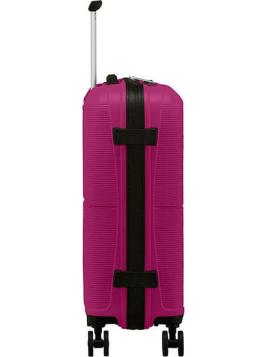 American Tourister Airconic Cabin Hard Suitcase Fuchsia with 4 Wheels Height 55cm