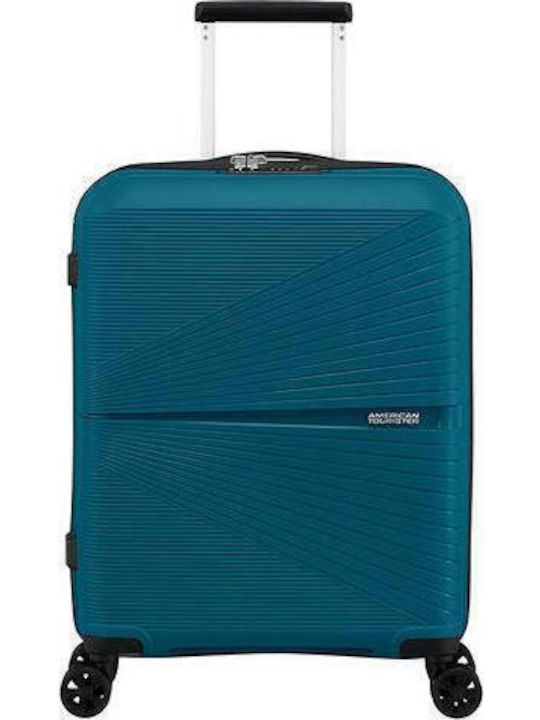 American Tourister Airconic Cabin Hard Suitcase Blue with 4 Wheels Height 55cm