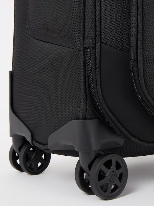 Samsonite Respark Cabin Fabric Black Suitcase With 4 Wheels Height 55cm