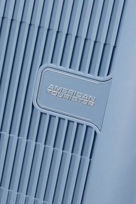 American Tourister Aerostep Kabinenreisekoffer Hartschalen Gray mit 4 Räder Höhe 55cm