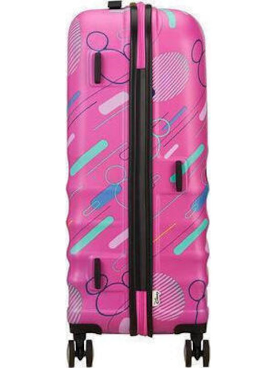 American Tourister Minnie Future Pop Παιδική Μεσαία Βαλίτσα Ταξιδίου Σκληρή Πολύχρωμη με 4 Ρόδες Ύψους 67εκ.