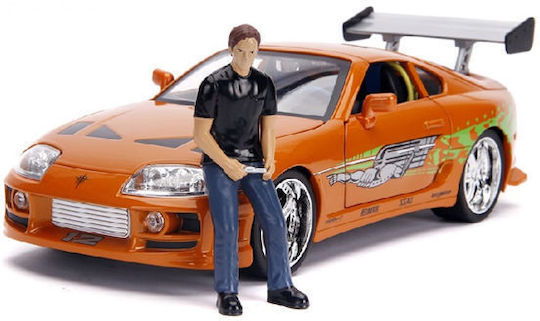 Jada Toys Fast and Furious Toyota Supra Vehicle Replica in Scale 1:24 2 Pieces