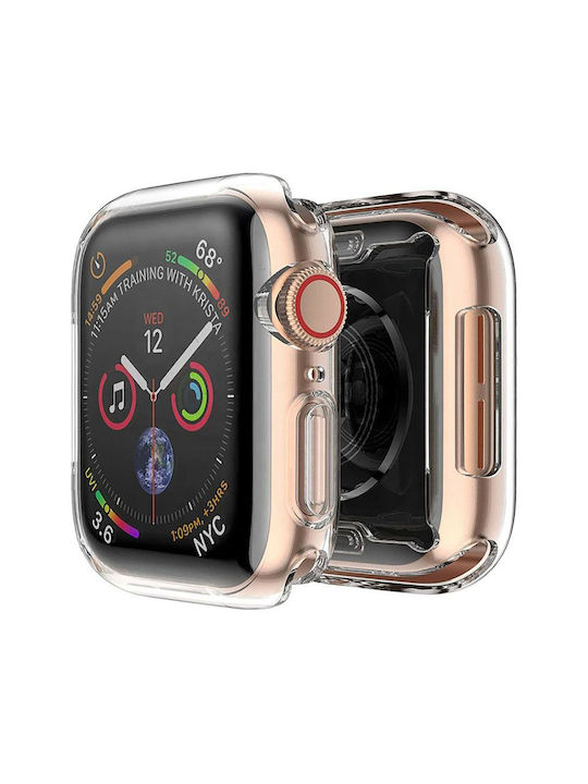 Sonique Silikonhülle in Transparent Farbe für das Apple Watch 45mm