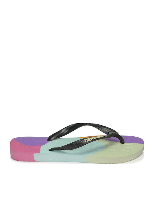 Havaianas Top Logomania Colors II Flip Flops Μαύρα