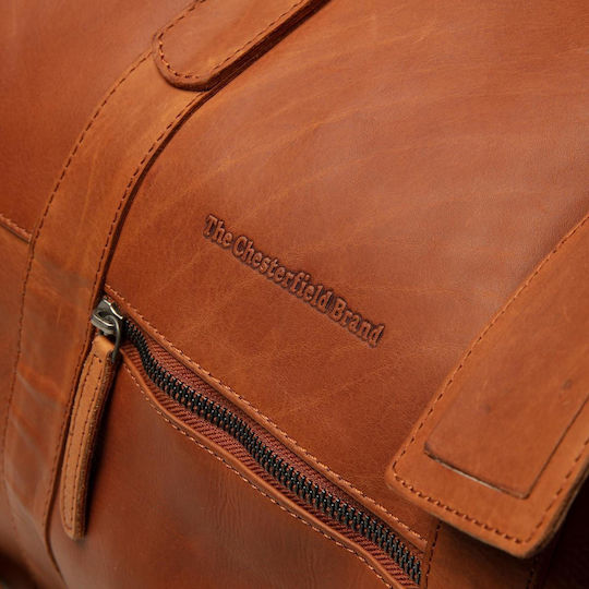 The Chesterfield Brand Brand Sack Voyage 53lt Tabac Brown made of Leather L65xW30xH40cm