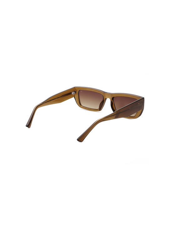 A.Kjaerbede Fame Unisex Sunglasses with Plastic Frame Smoke Transparent KL2206-007