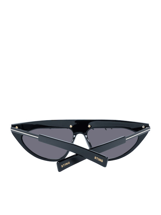 Sting Damen Sonnenbrille mit Schwarz Gestell und Schwarz Linse