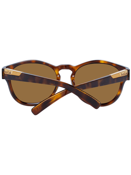 Bolle Rooke 123 Unisex Ochelari de soare cu Maro Broască țestoasă Din plastic Cadru și Maro Lentilă 12656