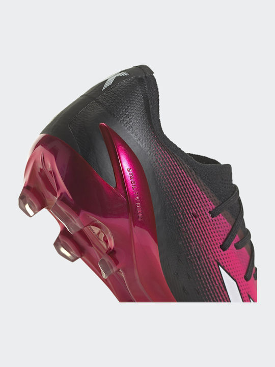 adidas X Speedportal.1 Ποδοσφαιρικά Παπούτσια με Τάπες FG Team Shock Pink 2 / Cloud White / Core Black