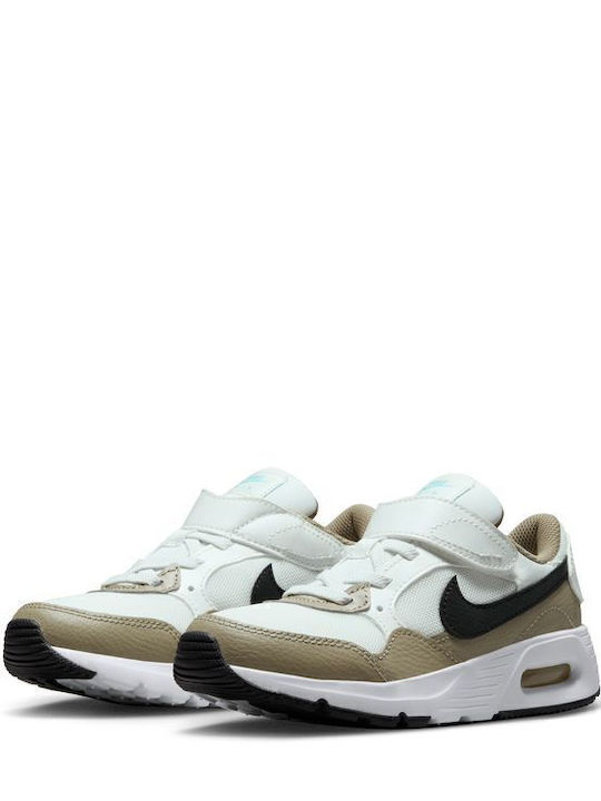 Air Max SC Kids Sneakers with Scratch Summit White / Black / Khaki / Ocean Bliss