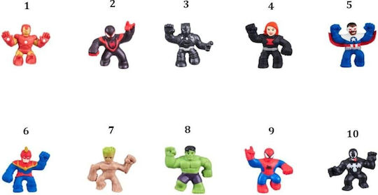 Giochi Preziosi Jucărie Miniatură Marvel Goo Jit Zu pentru 4+ Ani 6cm. (Diverse modele) 1 buc