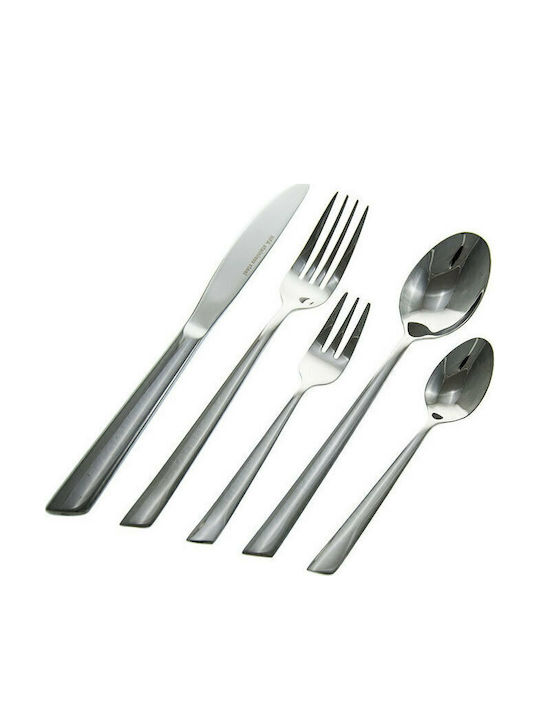 HFA 30-Piece Stainless Steel 18/10 Silver Cutlery Set Festos