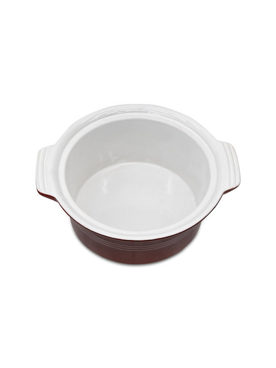 TnS Dutch Oven Round Ceramic Red 30x30cm 1pcs