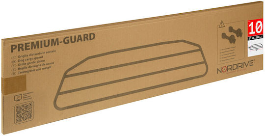 Nordrive Premium-Guard Type 10 Divider Car for Dog Mesh 1130x280mm Black