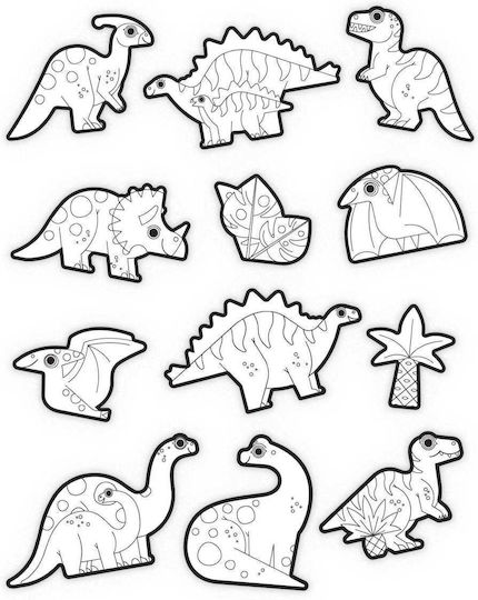 Crocodile Creek Painting Dinosaurs for Children 3+ years Years