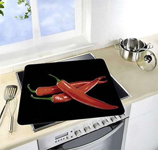 Wenko Hot Peperoni Плот за рязане Стъклен Многоцветен 56x50см 1бр