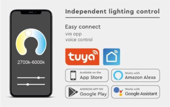 Home Lighting MFS30-05-01 Единично Спот в Черен Цвят