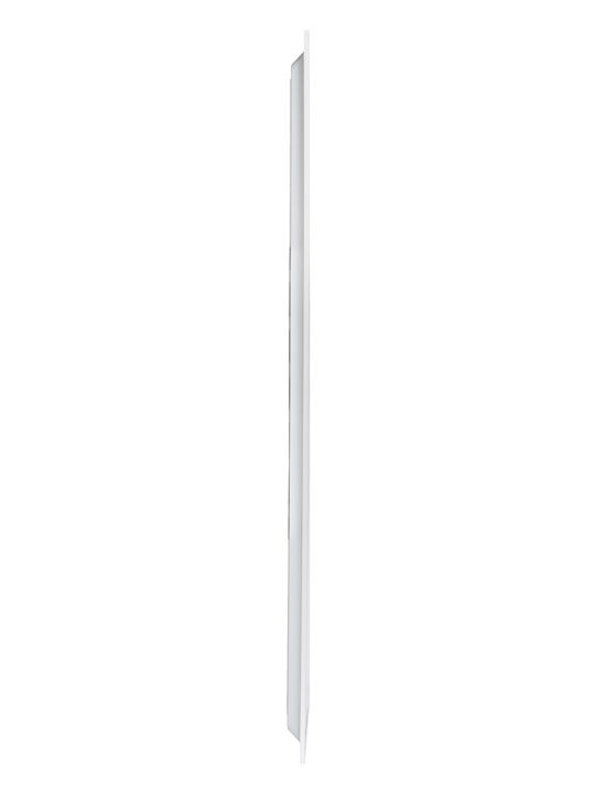GloboStar Zeus Parallelogramm Vertieft LED Panel 48W mit Warmes Weiß Licht 2700K