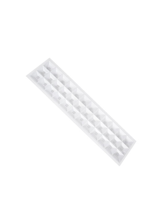 GloboStar Zeus Παραλληλόγραμμο Χωνευτό LED Panel 48W με Ψυχρό Λευκό Φως 6000K 120x30εκ.