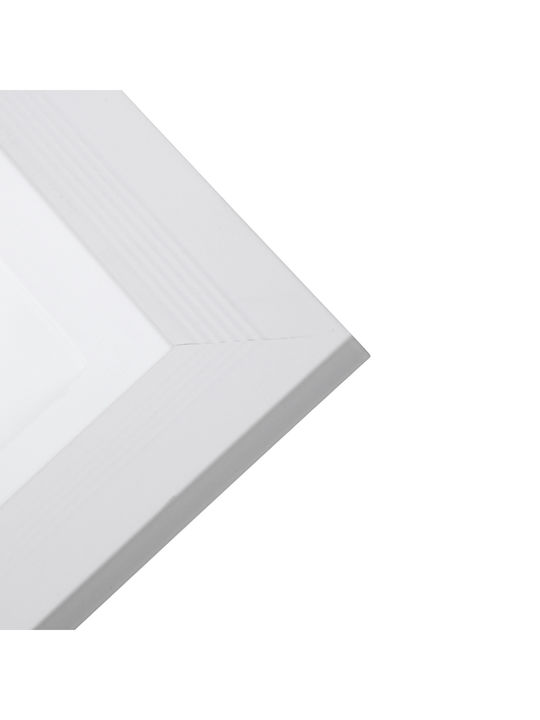 GloboStar Zeus Τετράγωνο Χωνευτό LED Panel 48W με Φυσικό Λευκό Φως 4500K 60x60εκ.