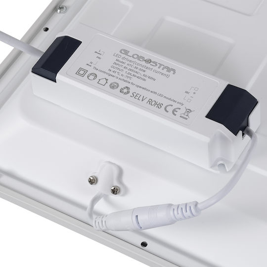 GloboStar Zeus Χωνευτό LED Panel 48W 120x30εκ. GloboStar Zeus Χωνευτό LED Panel 48W 120x30εκ.