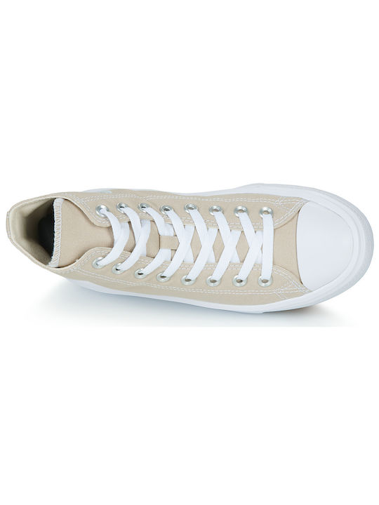 Chuck Taylor All Star Move Flatforms Μποτάκια Μπεζ