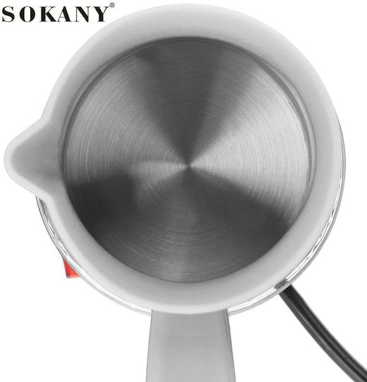 Sokany SK-219 Electric Greek Coffee Pot 600W with Capacity 500ml Grey