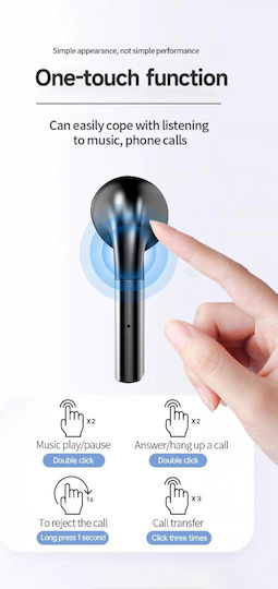 Fineblue F5 Pro Earbud Bluetooth Handsfree Earphone with Charging Case White