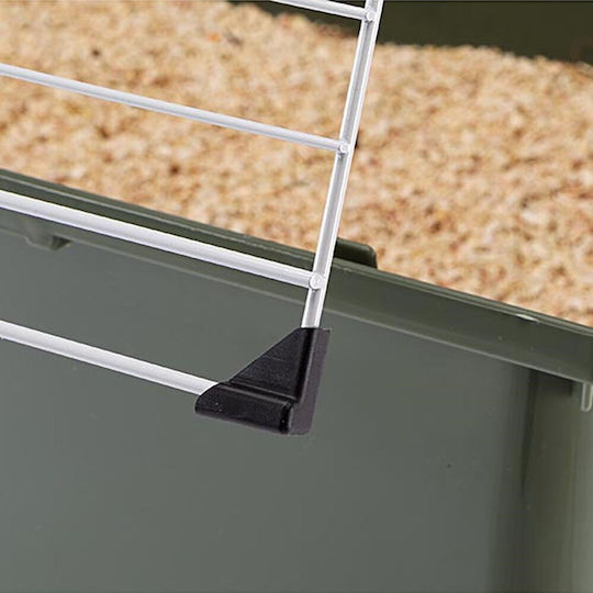 Ferplast Cage Rabbit 120 Клетка за гризачи Клетка за гризачи - синя 118x58.5x49.5см