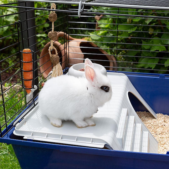 Ferplast Cage Rabbit 120 Клетка за гризачи Клетка за гризачи - синя 118x58.5x49.5см