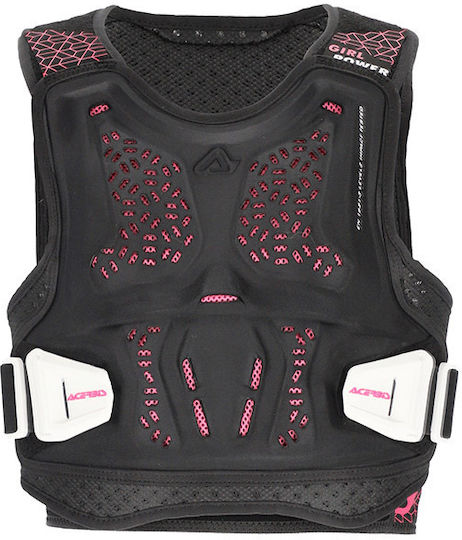 Acerbis DNA TT Lady Level 2 Women's Motocross Chest Protector Black Color