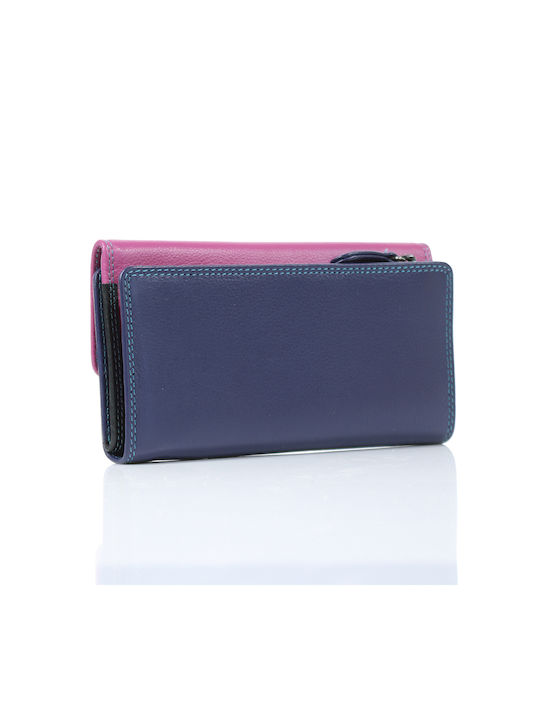 Kion Large Leather Women's Wallet Purple