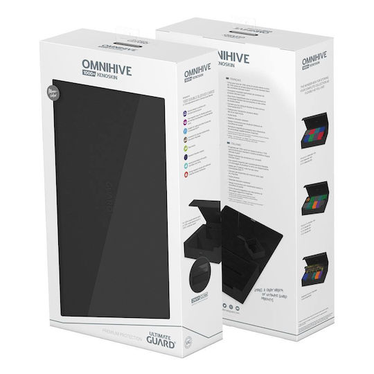 Ultimate Guard Omnihive 1000 Xenoskin Deck Box Standardgröße Schwarze Herstellerfarbe