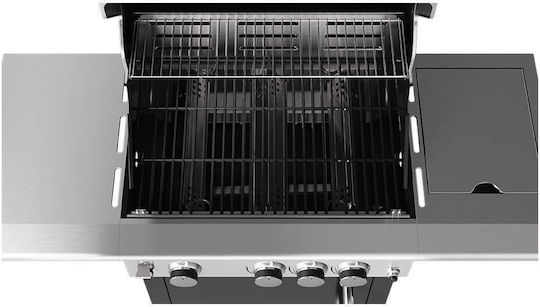 Teka 3100 G Gas Grill with 3 pcs 9.66kW and Side Burner