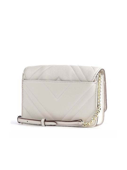 DKNY Delphine Leder Damen Tasche Crossbody Beige