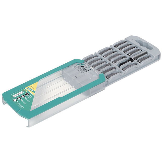 Wolfcraft Set 17 Biți Șurubelniță Torx / Drept / Steaua / Cruce