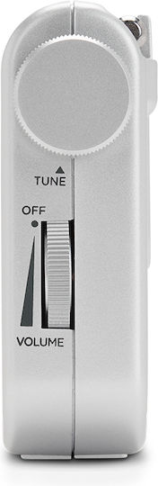 Aiwa RS-55 Ραδιοφωνάκι Μπαταρίας Ασημί