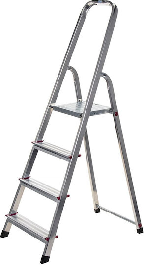 Krause Ladder Aluminum with 3+1 Steps