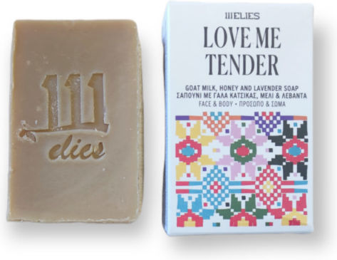 111 elies Love Me Tender Soap Bar 100gr