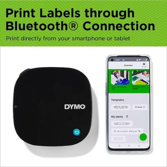 Dymo LetraTag LT-200 B Electronic Portable Label Maker in Black Colour