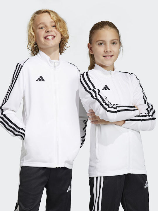 Athletic Kids Cardigan White Tiro 23 League