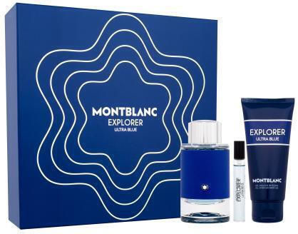 MontBlanc Explorer Ultra Blue Gift Ανδρικό Σετ με Eau de Parfum και Mini Άρωμα 3τμχ