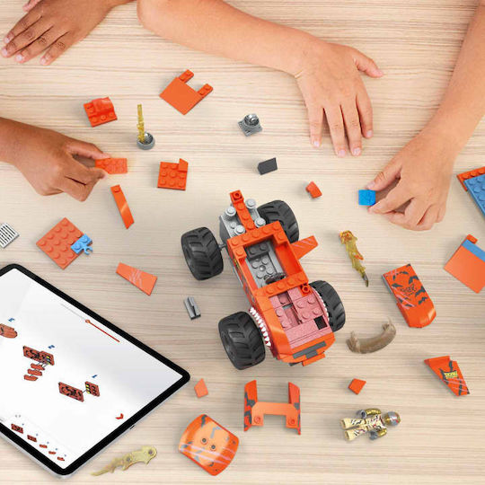 Mega Bloks Τουβλάκια Smash n Crash Tiger Shark για 5+ Ετών 245τμχ