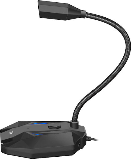 Defender Tone GMC 100 Микрофон USB Gooseneck в Черен Цвят