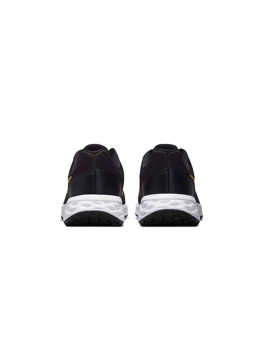 Revolution 6 Next Nature Sport Shoes Running Black / Light Silver / White / University Gold