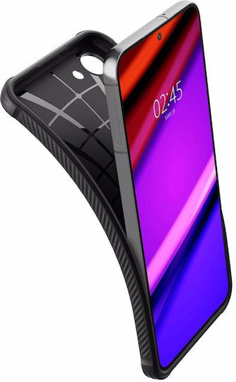 Spigen Rugged Armor Back Cover Σιλικόνης 2mm Matte Black (Galaxy S23)