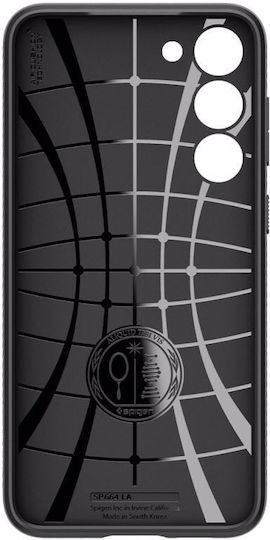 Spigen Liquid Air Back Cover Silicone Matte Black (Galaxy S23)