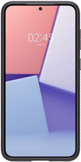 Spigen Liquid Air Back Cover Silicone Matte Black (Galaxy S23)