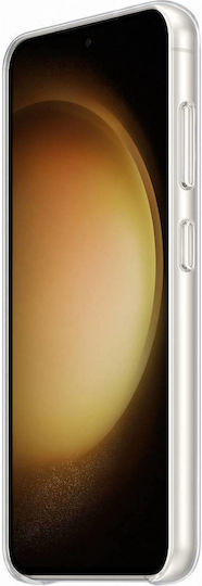 Samsung Clear Slim Cover Umschlag Rückseite Silikon Transparent (Galaxy S23)